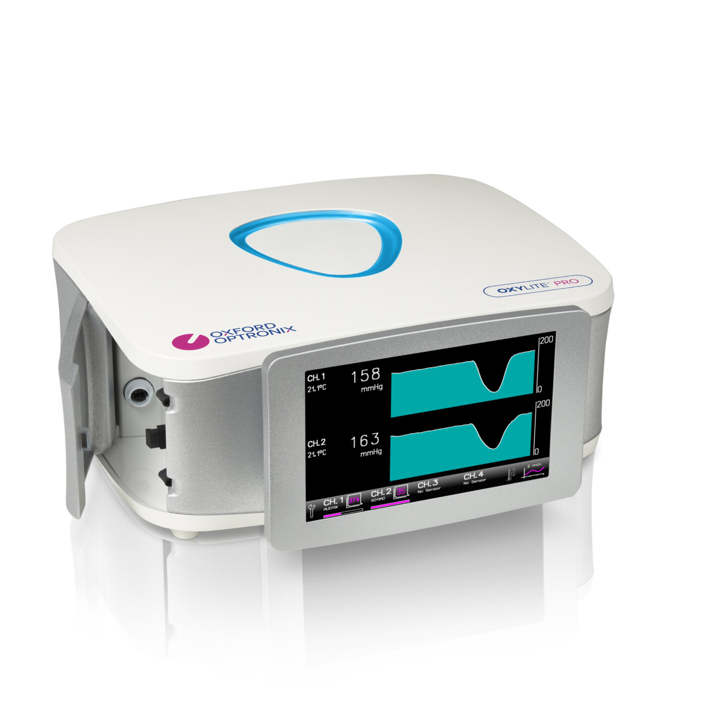 Dissolved oxygen and temperature monitor